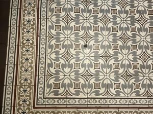 Terrazzoboden im Treppenhaus